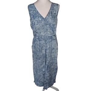 Kut from the Kloth Surplice neck dress splash dye check print NWT Womens S 6